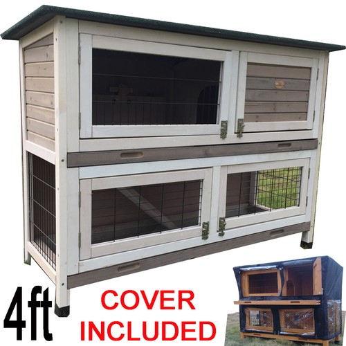 Large rabbit hutch guinea - large,