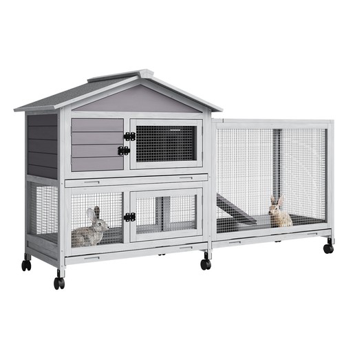 Weatherproof story rabbit - weatherproof, 2-story