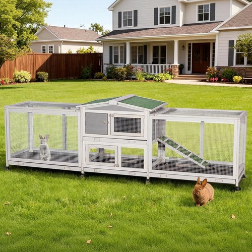 Large rabbit hutch - large, bunny