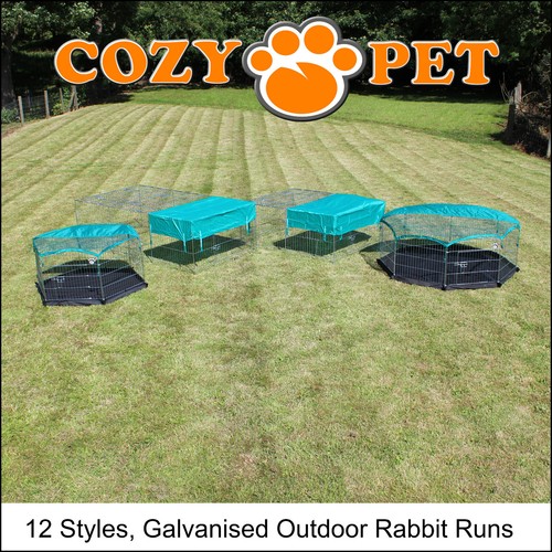 Rabbit run galvanised cozy pet - rabbit,